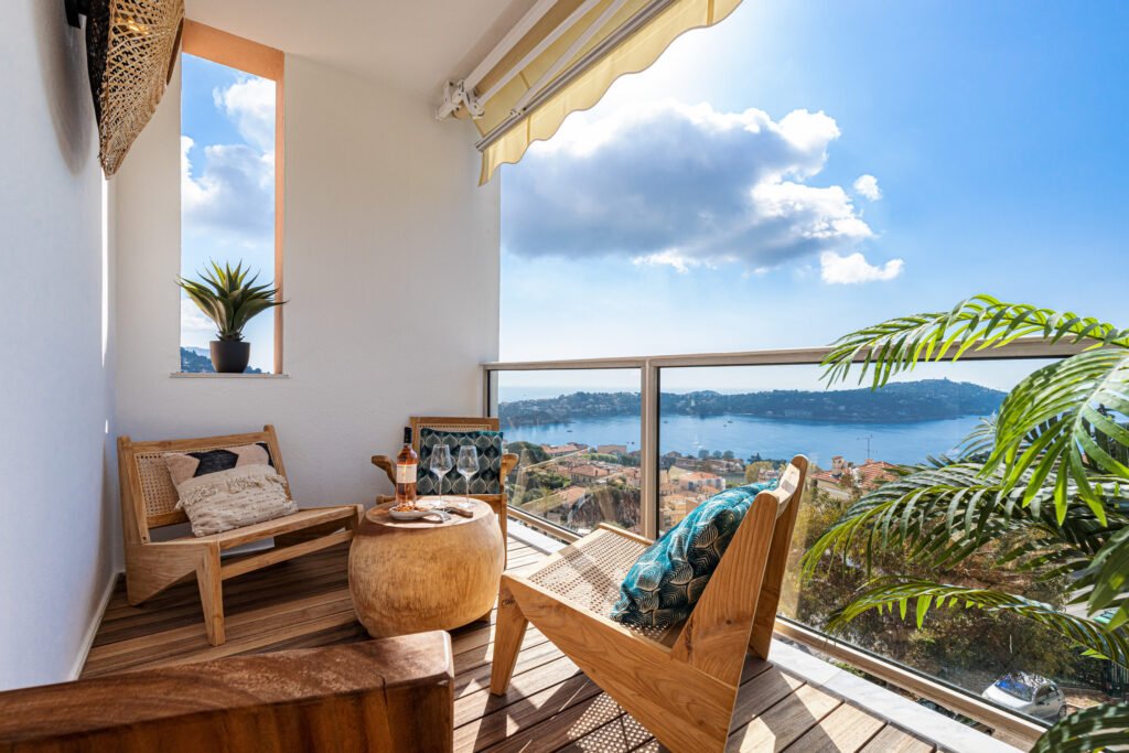 Terrasse Appartement Villefranche-sur-Mer